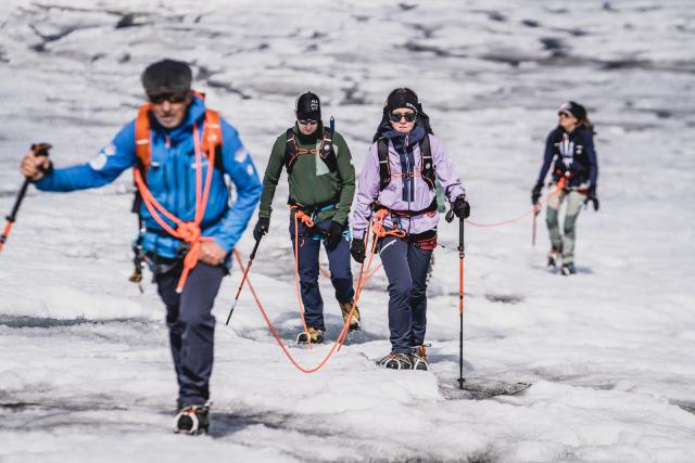 Gletscher Trekking