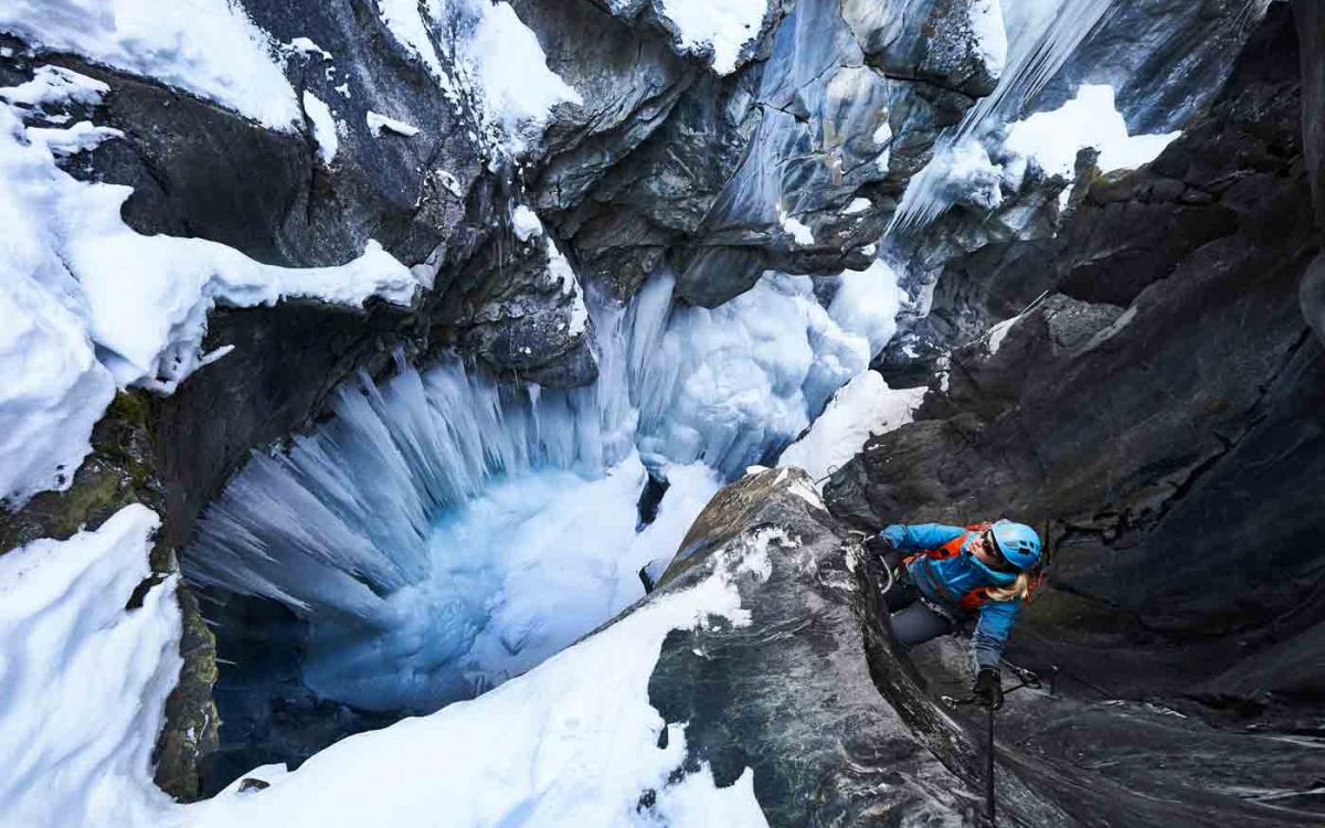 Eisklettern Zermatt