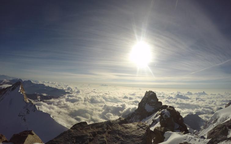 Gipfeltour Dufourspitze